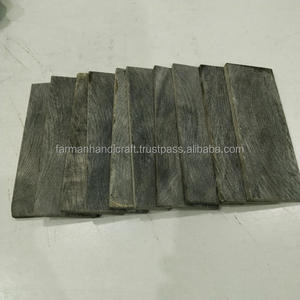 Manches de couteau en corne de mouton artisanales, matériau naturel en corne de bélier pour couteaux personnalisés au meilleur prix - Product Image 5