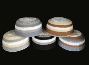 Bonnet musulman, Kufi islamique, Chapeau de prière tricoté, Taqiyah au crochet, Takke, Topi, Chapeau Kofi musulman - Product Image 2