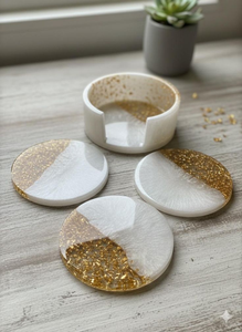 <b>Top</b> Class Classic Eco-Friendly <b>Epoxy</b> Resin Coaster with Custom Name Shape Perfect All Season Gifting From india - Product Image 6