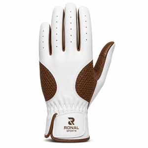 Guantes de Golf Personalizados OEM, Venta al Por Mayor de Fábrica, Cuero Cabretta, Transpirables, Cómodos, Antideslizantes, Duraderos, Equipo de Golf Profesional - Product Image 1