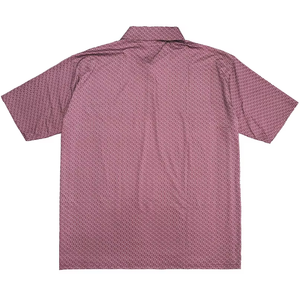 Polo en coton piqué imprimé de qualité supérieure, OEM ODM, respirant, toucher doux, polo de golf, logo personnalisé, fabricant de vêtements de sport unisexe - Product Image 2