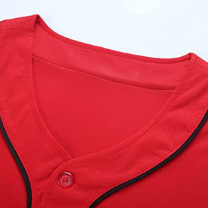 Customized Printed Embroidered Mesh Winter <b>Baseball</b> Jersey Breathable Eco-Friendly Quick Dry 100% Polyester High Quality - Product Image 6