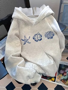 Sudadera de Lujo para Mujer de Mezcla de Algodón de Alta Gama, Suéter de Punto Suave Personalizado, Sudadera con Capucha Lisa - Product Image 4