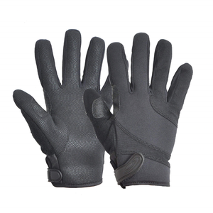 Gants en cuir véritable pour femmes, chauds pour l'hiver, noirs, nouvelle mode, design tendance - Product Image 6