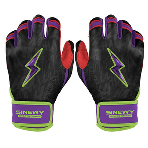 Gants de fitness vert menthe Sinewy Sports avec logo éclair et fermeture auto-agrippante, gants d'entraînement unisexes pour adultes - Product Image 2