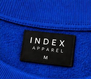 Sudadera de Mujer Index Apparel con Cierre de Cremallera, Cuello Alto, Manga Larga y Forro Polar, Color Azul - Product Image 5