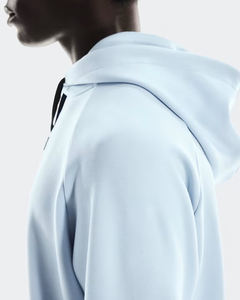 Sudadera con capucha de poliéster y spandex Dry Fit para gimnasio, para hombre, para entrenamiento atlético, con logo personalizado, ropa deportiva transpirable, tipo pullover para hombre - Product Image 4