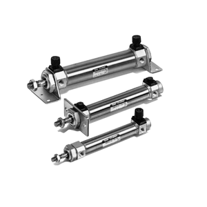 Cilindro de bloqueo de extremo SMC Pneumatics - Product Image 1