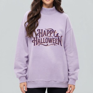 เสื้อสเวตเชิ้ตผู้หญิงลายกราฟิกโครงกระดูกสำหรับเทศกาล Trick or Treat ผ้าฝ้ายเนื้อนุ่ม สวมใส่สบาย เหมาะสำหรับฤดูใบไม้ร่วง ขายส่งเสื้อผ้าสเวตเชิ้ตผู้หญิง - Product Image 1