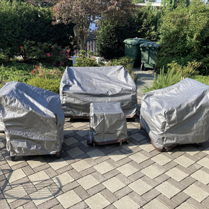 Bâche imperméable en HDPE laminé pour mobilier d'extérieur, housse de protection durable pour meubles de patio et de jardin - Product Image 4