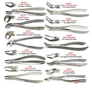 คีมถอนฟัน คีมถอดรากฟัน คีมถอดฟันกรามบนล่าง เครื่องมือผ่าตัดทางทันตกรรม - Product Image 5