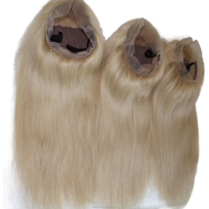 Compra una peluca de cabello humano europeo premium rubia, sin pegamento, pre-arrancada, sedosa, suave, de densidad natural, envío rápido a todo el mundo ahora. - Product Image 4