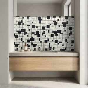 Square Cubic Shape New Arrival Kitchen <b>BackSplash</b> Mosaic Porcelain Glazed High Gloss Ceramic Wall <b>Tiles</b> 10x10 15x15 20x20 30x30 - Product Image 2