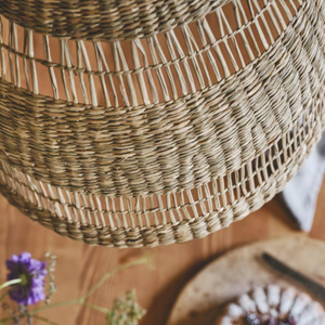 Vietnamese Style Woven <b>Seagrass</b> Ceiling Lampshade Pendant Lamp <b>Shade</b> for Dining Room Bedroom Living Room from Vietnam - Product Image 2