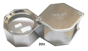 Lupas de Acero Inoxidable de Calidad Profesional, Hexagonales de 20.5mm, Lentes de Vidrio de Alta Calidad para Joyería, Claras, Brillantes y Nítidas - Product Image 2