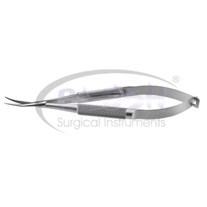 Westcott Curved Scissors (Model 1) Ophthalmic Surgical Instrument Stainless Steel Eye Microsurgical Tool By <b>Blush</b> Surgical - Product Image 2