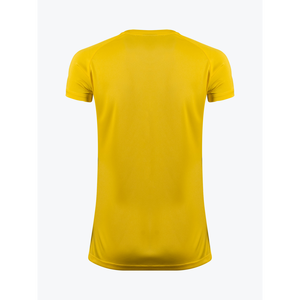 Training Jersey For Women Soccer Elegant Finishing round neck Lightweight Breathable Yellow Color Sportswear Shirts - Product Image 2