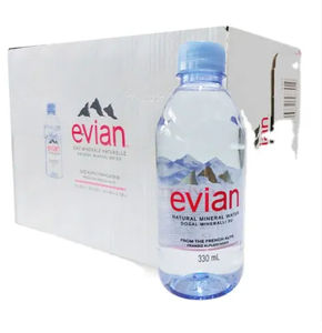 Eau Minérale Evian 750ml en Bouteilles en Verre, Cartons de 12 Unités pour la Restauration Haut de Gamme et la Distribution en Gros d'Événements Prestigieux - Product Image 2