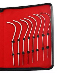 Mejor Calidad Regal Impex Juego de Sondas Uretrales y Dilatadores Ginecológicos Curvos 15/8/36 Francés 26cm para Animales - Product Image 5