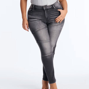 Pantalones Vaqueros de Mezclilla para Mujer al por Mayor a Bajo Precio y Alta Calidad, Nueva Llegada, Pantalones Vaqueros de Mezclilla Modernos y Elegantes para Mujer - Product Image 2