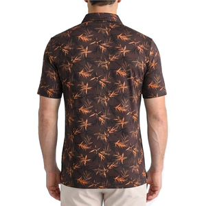 Camiseta Polo Deportiva para Hombre, de Secado Rápido, Corte Regular, con Impresión por Sublimación, Absorbe la Humedad, Ligera, para Golf, Tenis - Product Image 3