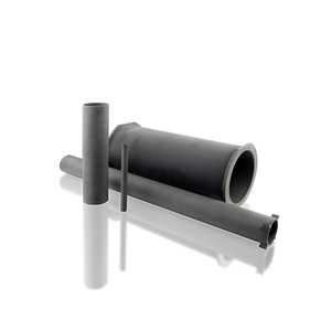 Cuộc sống lâu dài thời gian cặp nhiệt điện bảo vệ si3n4 silicon nitride sialon gốm ống silicon nitrided Ống tay áo - Product Image 2
