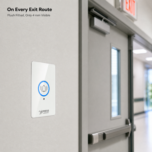 <b>Smart</b> Tools Emergency Door Release Button US Standard Wall Mounted Resettable Alarm Switch - Product Image 2