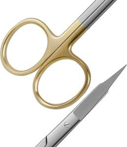 Ciseaux chirurgicaux Fox de haute qualité, ciseaux manuels en carbure de tungstène, ciseaux Fox 5 pouces à pointe incurvée, ciseaux de précision tranchants - Product Image 3