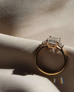 Anillo de Compromiso con Diamante Natural Certificado por GIA, Chapado en Oro de 18K y Rodio, Suministro de Joyería al por Mayor con Certificado IGI - Product Image 4