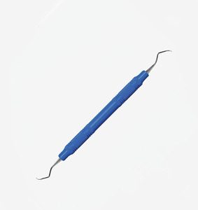 Détartreur dentaire avec # Instrument de détartrage parodontal en acier inoxydable avec manche bleu 3/8 pour l'élimination de la plaque et du tartre - Product Image 3