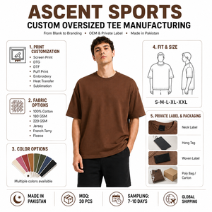เสื้อยืดคอตตอนทรงเข้ารูปสำหรับผู้ชาย พร้อมดีเทลตะเข็บข้าง  รับสกรีนโลโก้ตามสั่ง สำหรับขายส่งเสื้อผ้าลำลองแนวสตรีท - Product Image 5