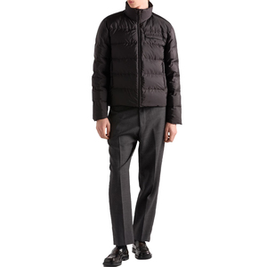 Veste d'hiver matelassée légère en nylon recyclé de qualité supérieure pour homme, col montant, fabricant OEM, marque privée - Product Image 2