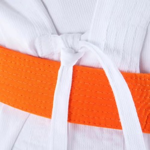 ชุดคาราเต้สีสันตามสั่ง คุณภาพสูง สวมใส่สบาย ระบายอากาศได้ดี ผ้าฝ้าย 100% 240 กรัม เย็บอย่างทนทาน พรีเมียม สำหรับการต่อสู้ - Product Image 5