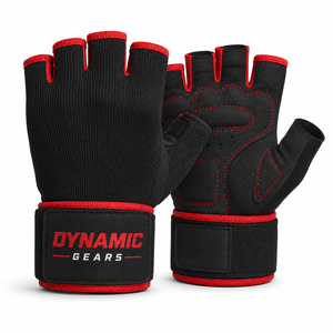 Gants de musculation sans doigts en spandex antidérapants pour la salle de sport, hommes, femmes, entraînement, sport, fitness - Product Image 1