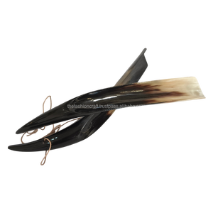 Premium Genuine Natural Horn Shoe Horn Handcrafted Long Handle Eco-Friendly Durable Medieval Viking Theme - Product Image 6