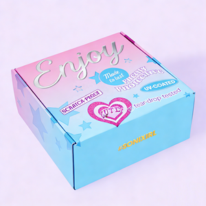 Cajas de Envío Navideñas Personalizadas de Alta Calidad, Laminación Mate, Cartón Corrugado, Diseño Autoensamblable para Empaque de Ropa - Product Image 2