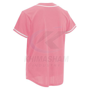 Maillot de baseball personnalisé respirant à manches courtes avec une coupe confortable et un design élégant pour les sports de plein air - Product Image 4