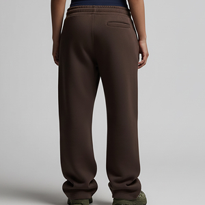 Wholesale Price 100% Cotton Canvas Casual Comfortable <b>Wide</b> <b>Leg</b> Double Waist Breathable Eco-Friendly Heavyweight <b>Trousers</b> - Product Image 6
