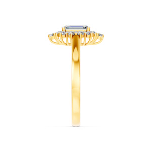 Anillo de Oro Sólido de 14K, 9K, 10K y 18K con Diamante de Laboratorio, Certificado IGI, RJC, ODM, OEM, Fabricante de Joyería Fina Ética, Venta al Por Mayor R101862 - Product Image 4