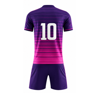 Uniforme de Fútbol de Diseño Moderno con Logotipo Personalizado, Nombre del Equipo, Uniforme de Fútbol Profesional para Hombre - Product Image 3