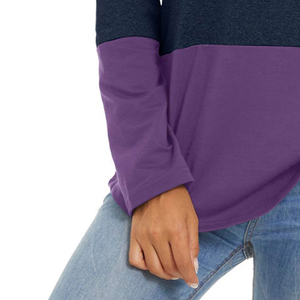 Wholesale Buyers Casual And <b>Trendy</b> Fit Design Women <b>Hoodie</b> With Drawstrings And Color Block Design With Full Sleeves <b>Trendy</b> Fit - Product Image 5