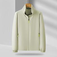 Veste coupe-vent décontractée légère à col montant, broderie logo personnalisée OEM, prix usine Chine Bangladesh, printemps automne