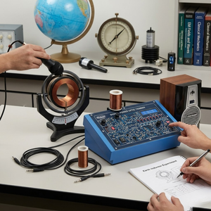 Aparato Inductor Terrestre |   Equipo de Laboratorio de Física para Medición de Campo Magnético |   Suministro OEM de Instrumentos de Laboratorio Educativos - Product Image 5