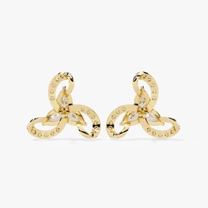 High Demand 18K Silver Moissanite Round And Pear Cut Diamond Stud <b>Earrings</b> Delicate Everyday Sparkle Certified Birthday - Product Image 3