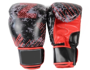 Gants de boxe professionnels avec logo personnalisé, design incurvé pour la main, protection renforcée du pouce pour l'entraînement - Product Image 4