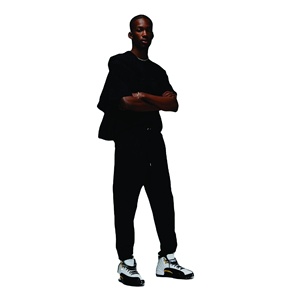 OEM de pantalons de survêtement en coton pantalons droits pour hommes grande taille pantalons décontractés pour hommes automne et hiver avec pantalons en velours épais - Product Image 3