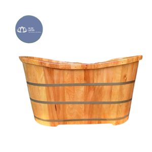 Panier de rangement carré en bois naturel – Panier de style japonais haut de gamme avec poignée - Product Image 1