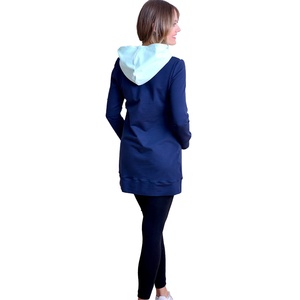 Sudadera Extra Grande Personalizada para Mujer, Estilo Casual de Invierno, Felpa de Algodón Grueso, Lavado Ácido, Bordado Ecológico, Estilo Holgado - Product Image 6