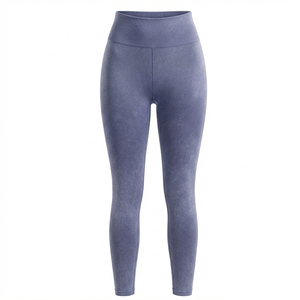 Leggings en tricot respirant et écologique, couleur unie pour femmes, leggings au design et couleur uniques pour femmes - Product Image 6