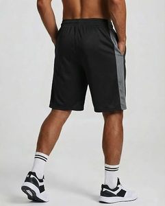 Shorts de basketball pour hommes, séchage rapide, vêtements de sport athlétiques, shorts de basketball en mesh premium, vêtements de sport performants - Product Image 4